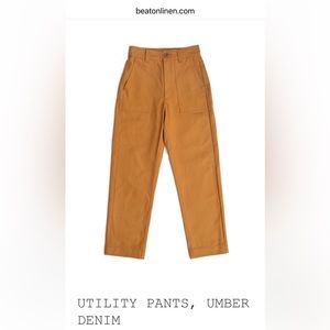 Beaton Linen Utility Pants